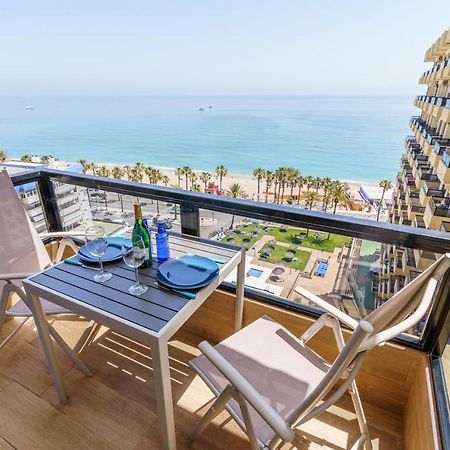 Amazing Views Beachfront Apartment With Swimming Pool Benalmádena Eksteriør billede