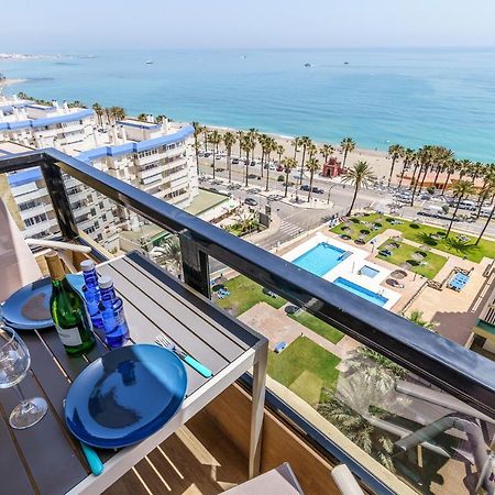 Amazing Views Beachfront Apartment With Swimming Pool Benalmádena Eksteriør billede